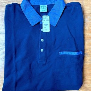 Brooks Brothers polo with Contrast trim, XL,NWT